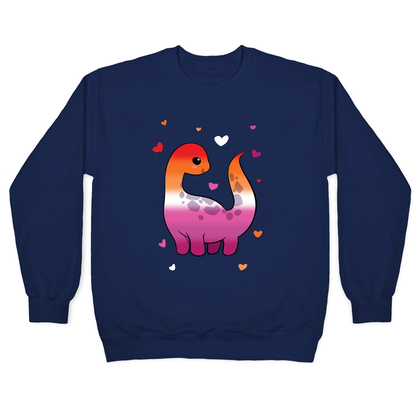 Lesbian-Dino Crewneck Sweatshirt