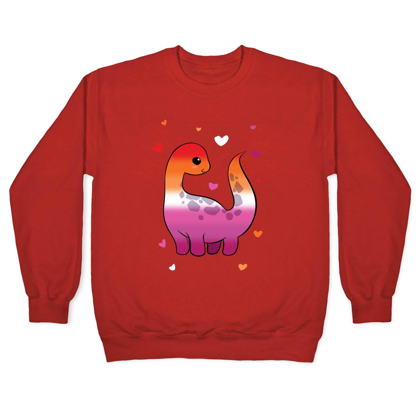 Lesbian-Dino Crewneck Sweatshirt