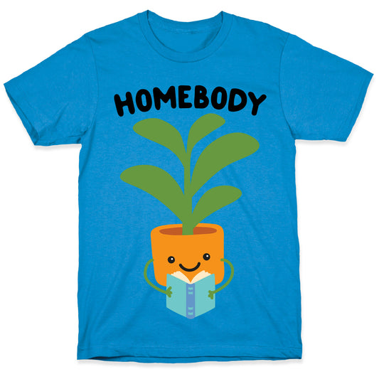 Homebody Reading Plant T-Shirt