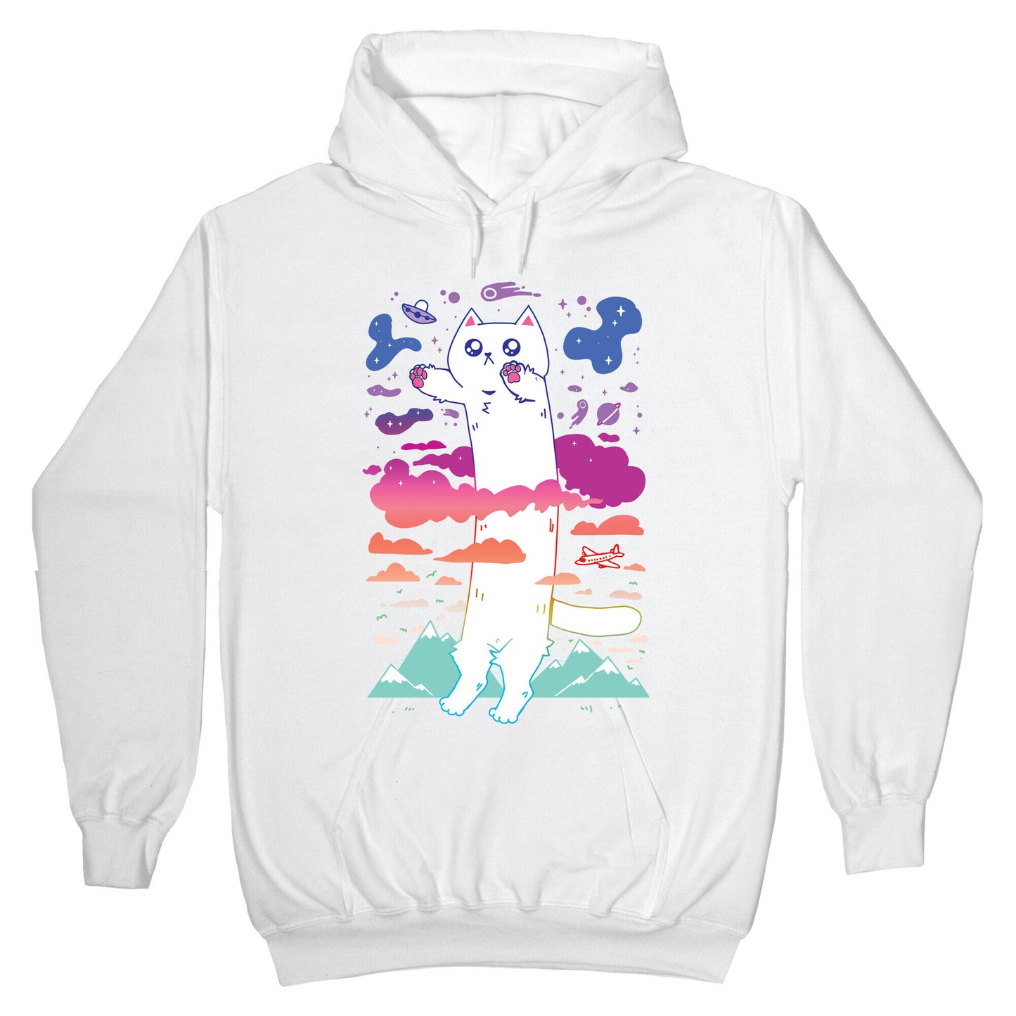 Long Cat Hoodie