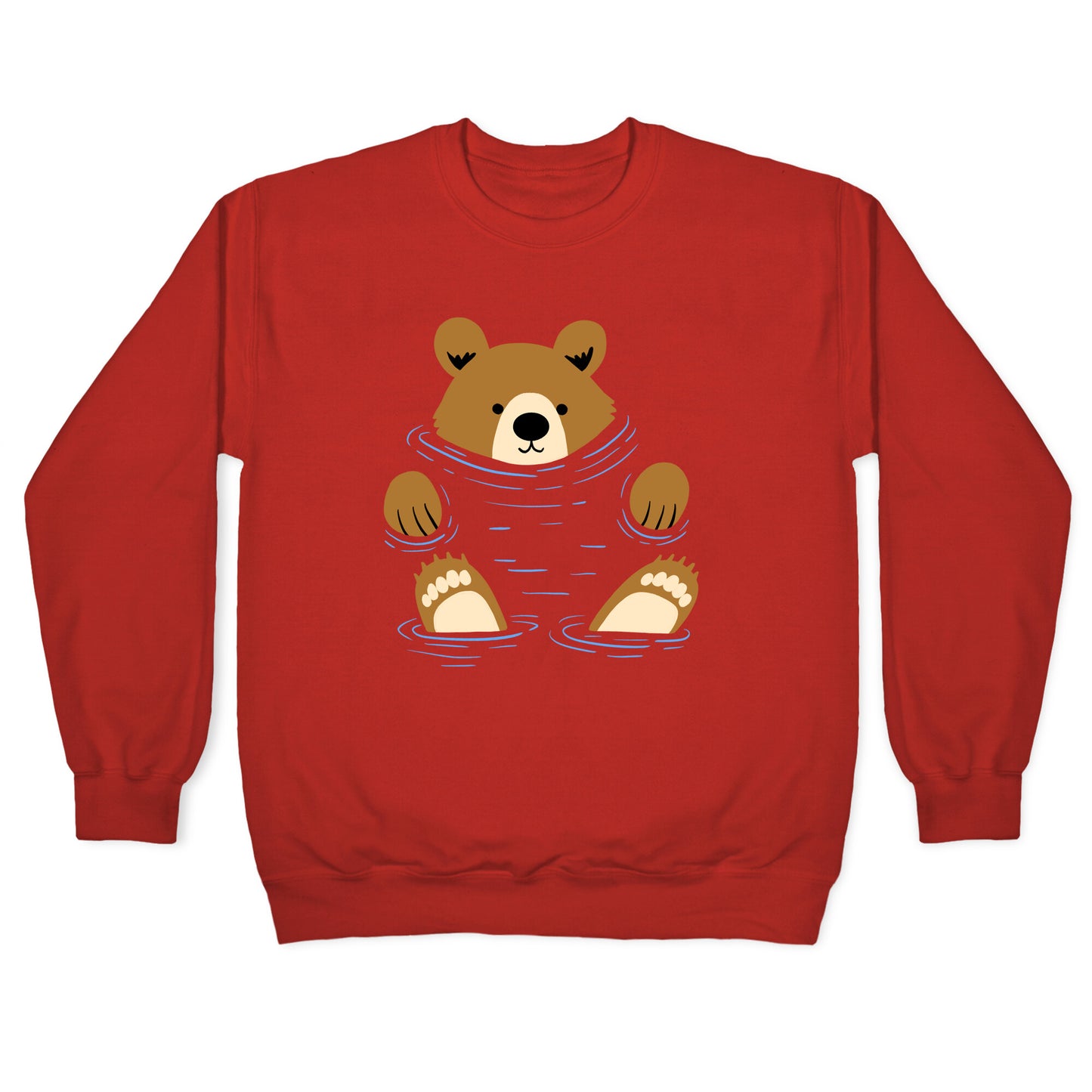 River Bear Crewneck Sweatshirt