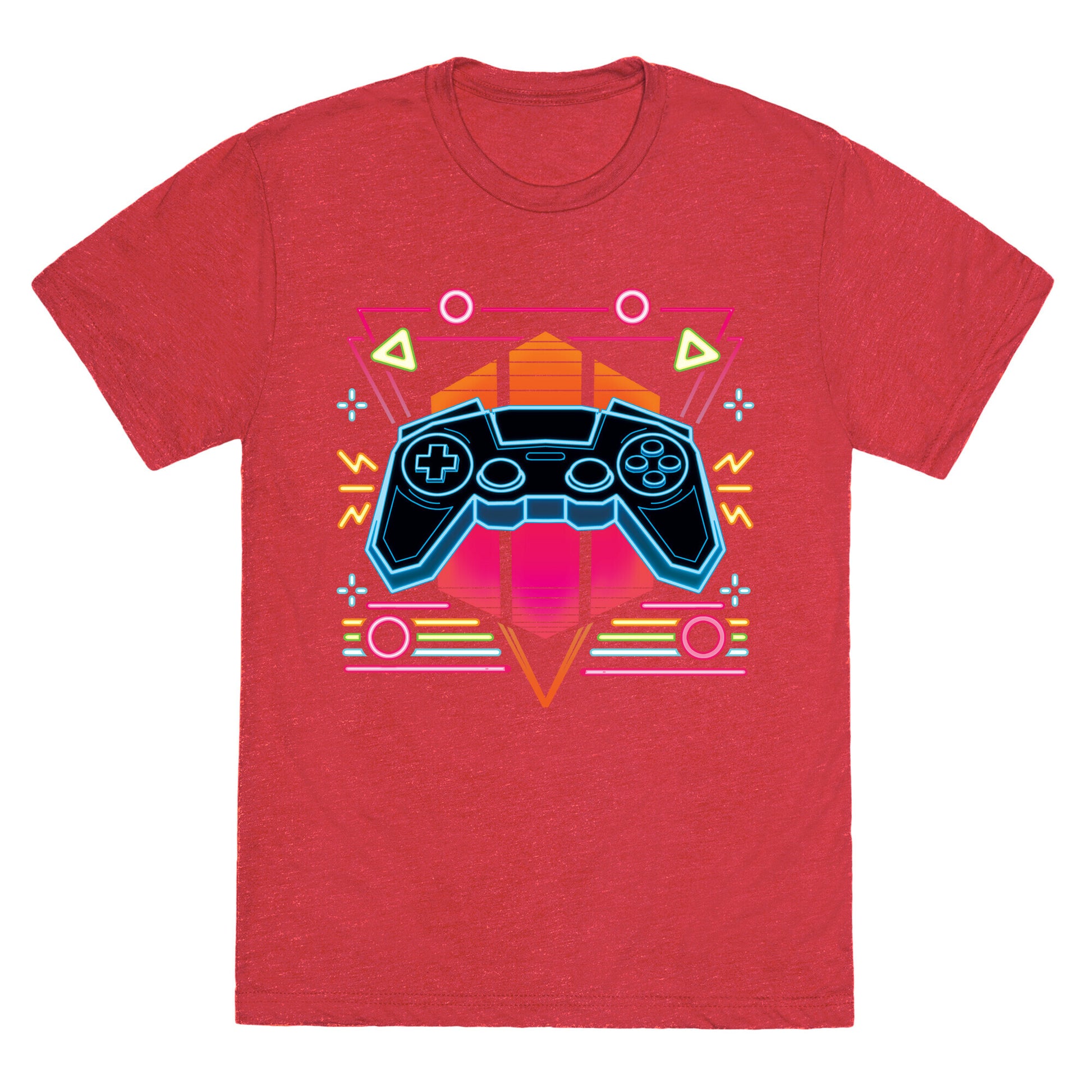 Synthwave Gamer Unisex Triblend Tee