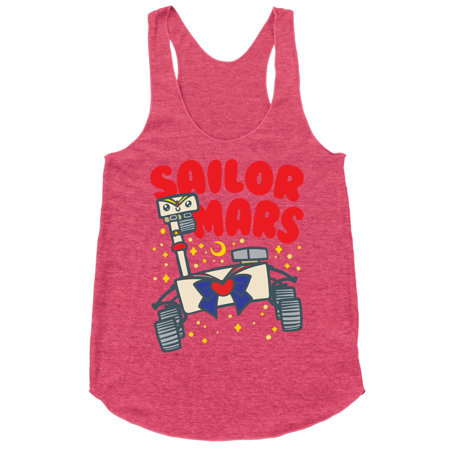 Sailor Mars Perseverance Parody Racerback Tank