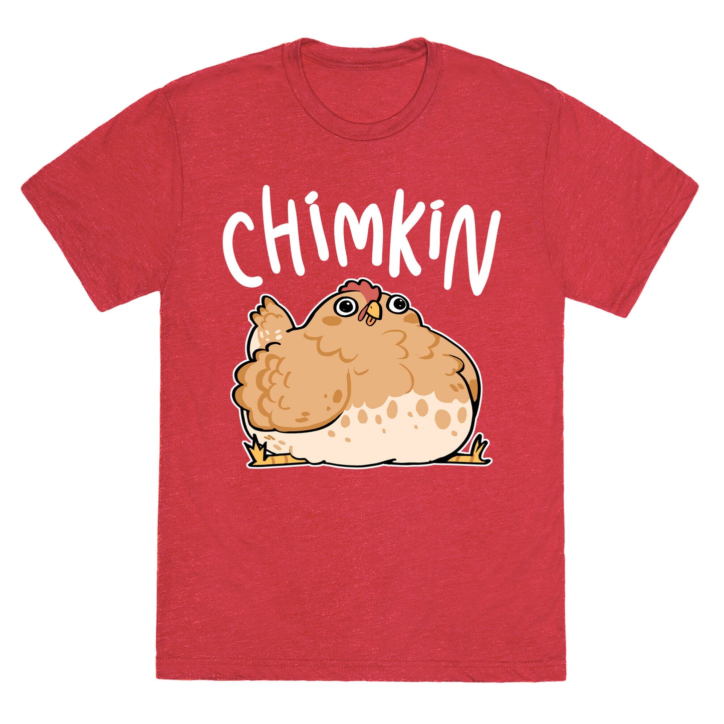 Chimkin Derpy Chicken Unisex Triblend Tee