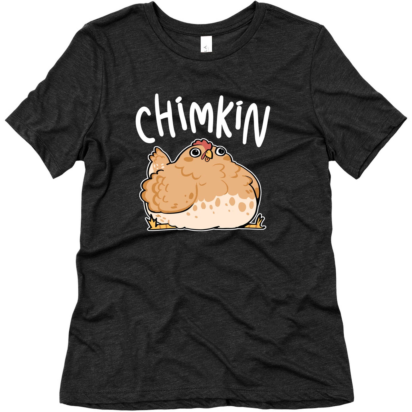 Chimkin Derpy Chicken Women's Triblend Tee
