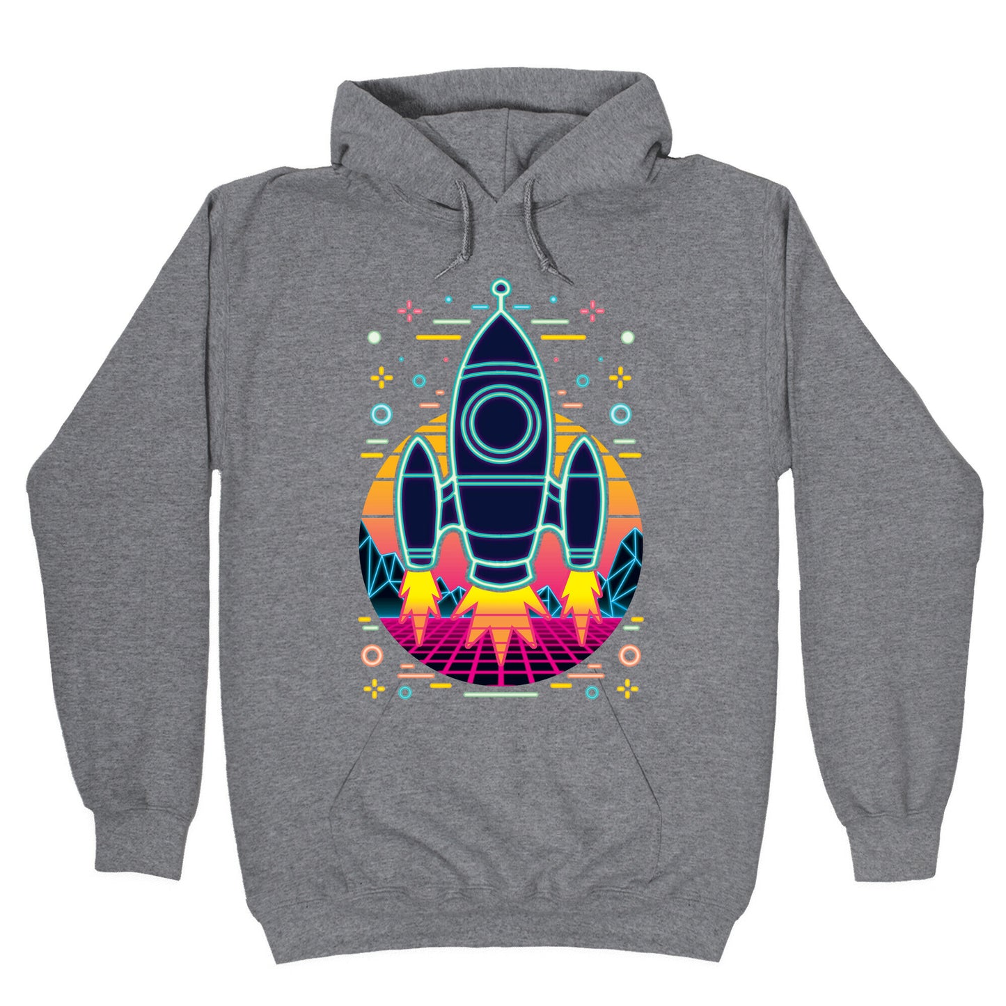 Synthwave Space Exploration Hoodie