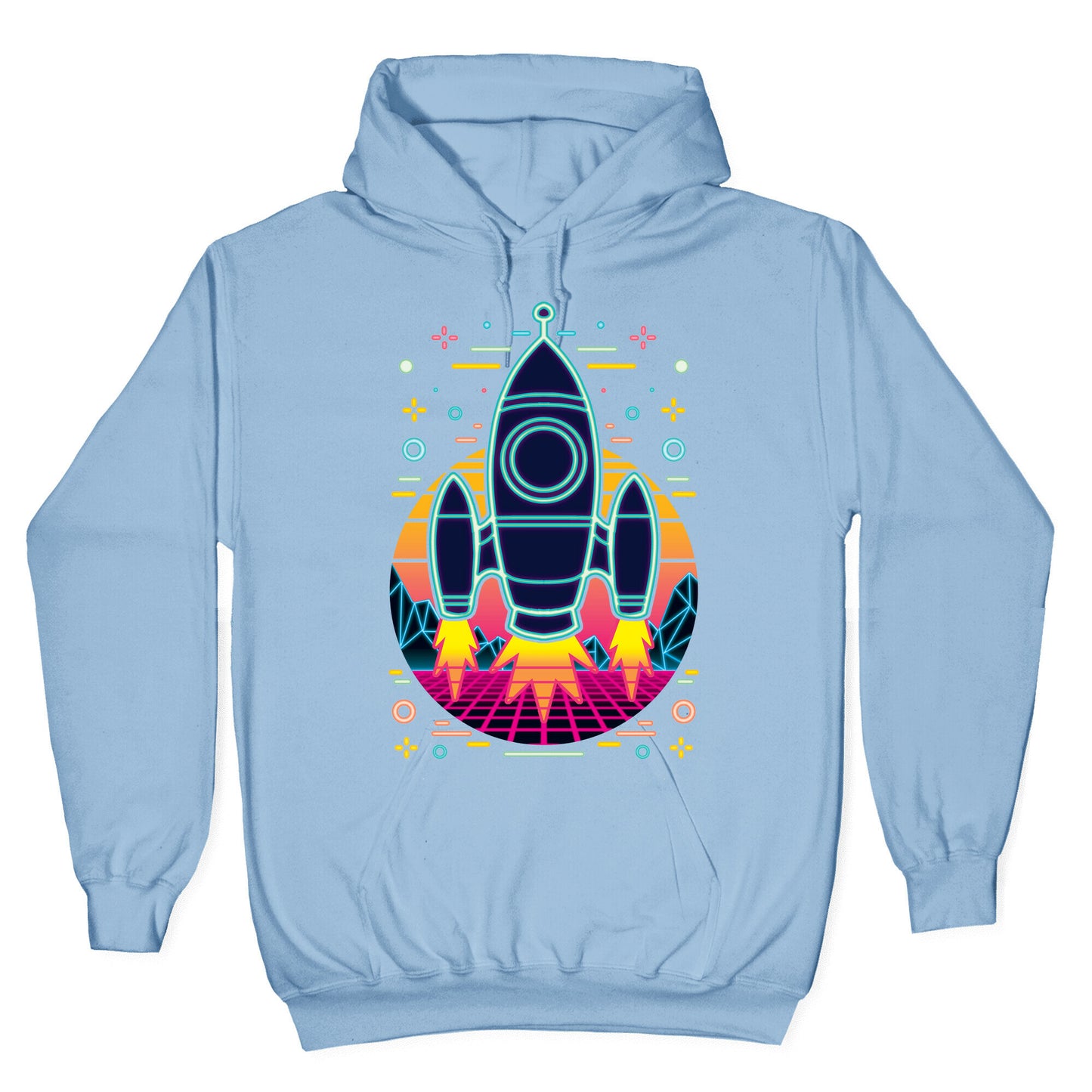 Synthwave Space Exploration Hoodie