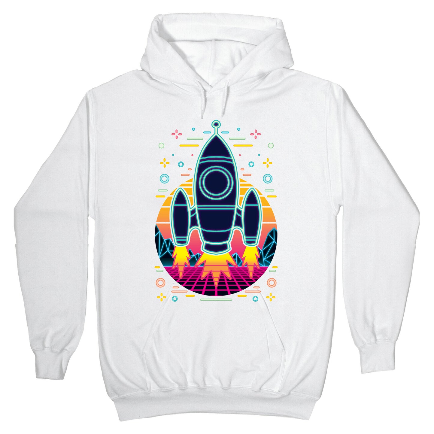 Synthwave Space Exploration Hoodie