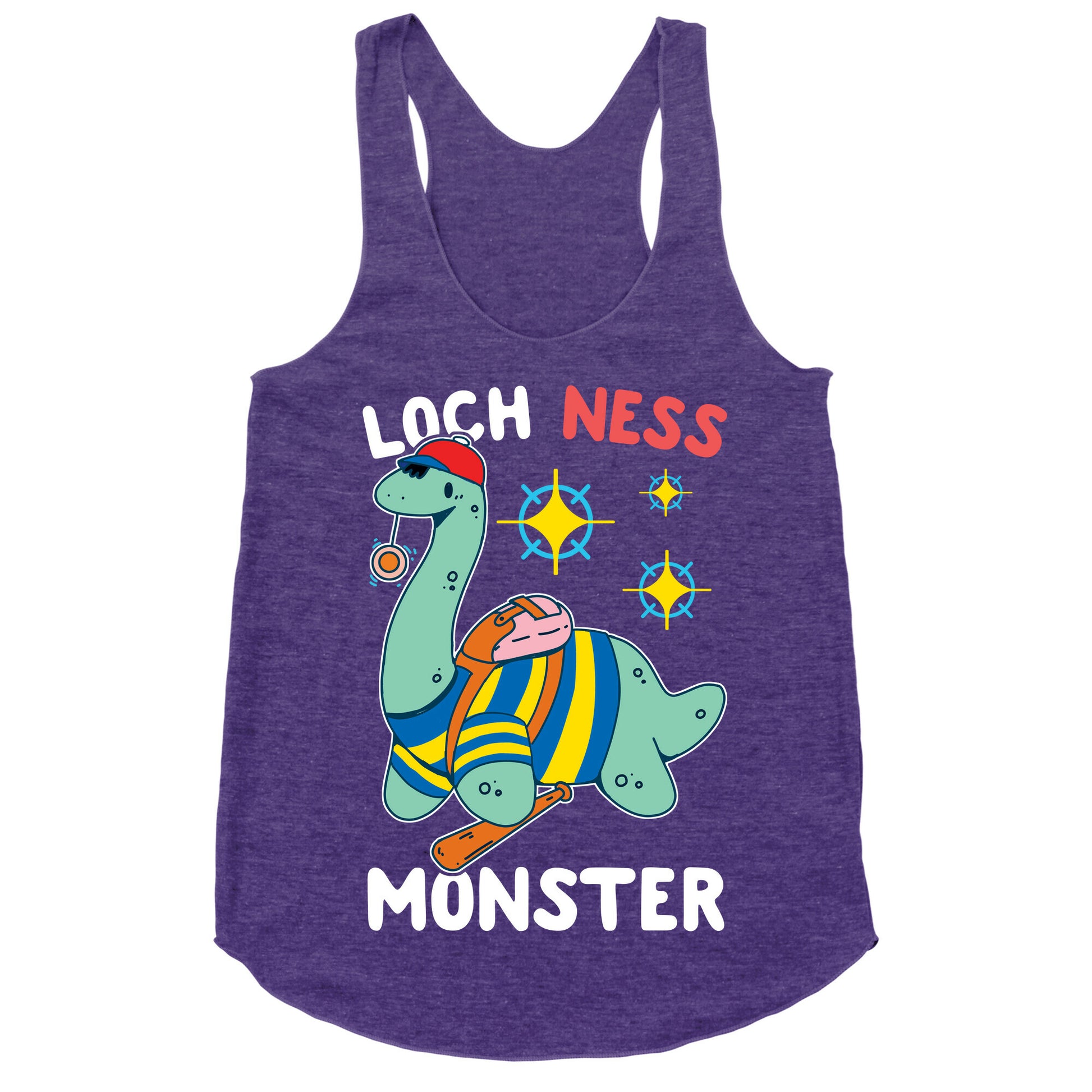 Loch NESS Monster Racerback Tank