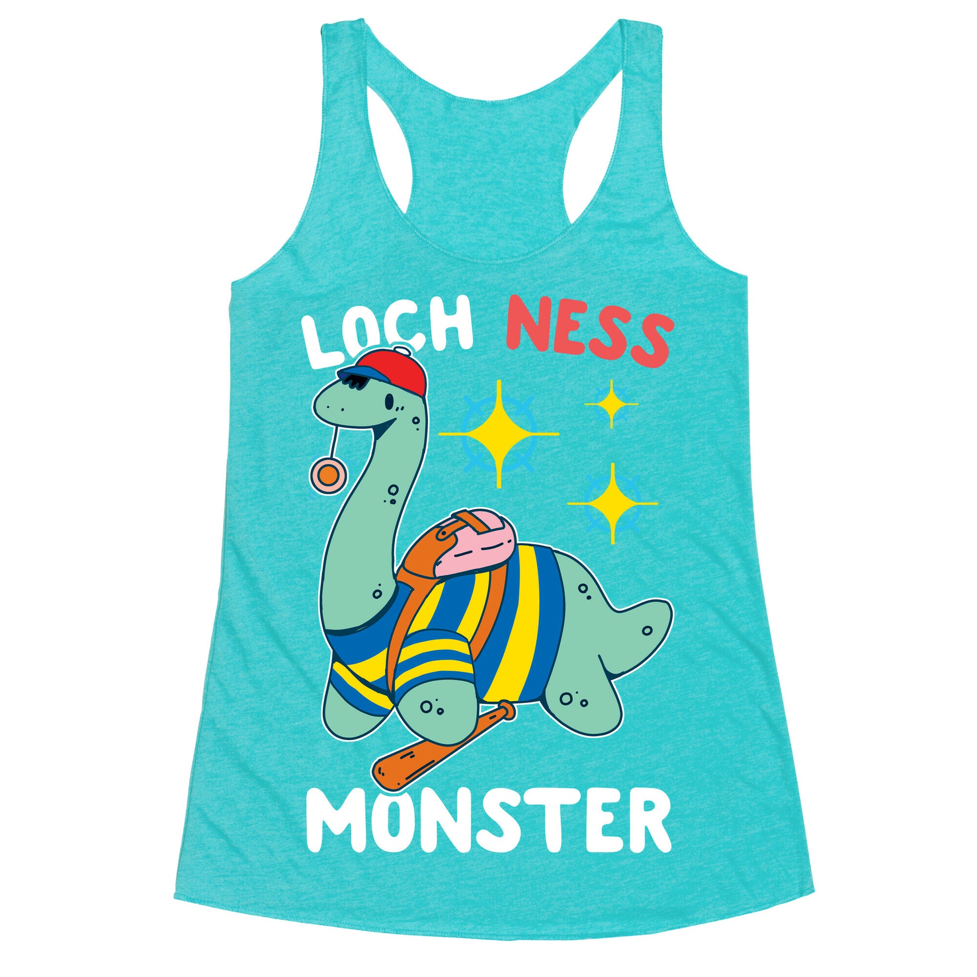 Loch NESS Monster Racerback Tank