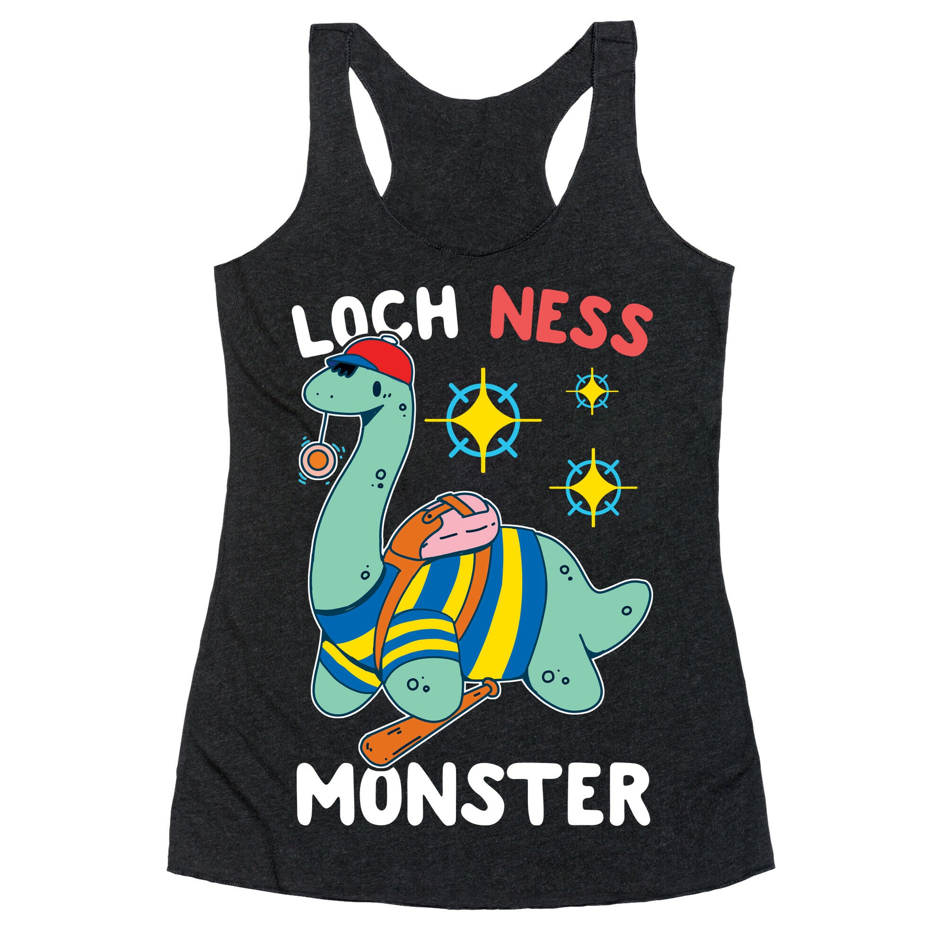 Loch NESS Monster Racerback Tank