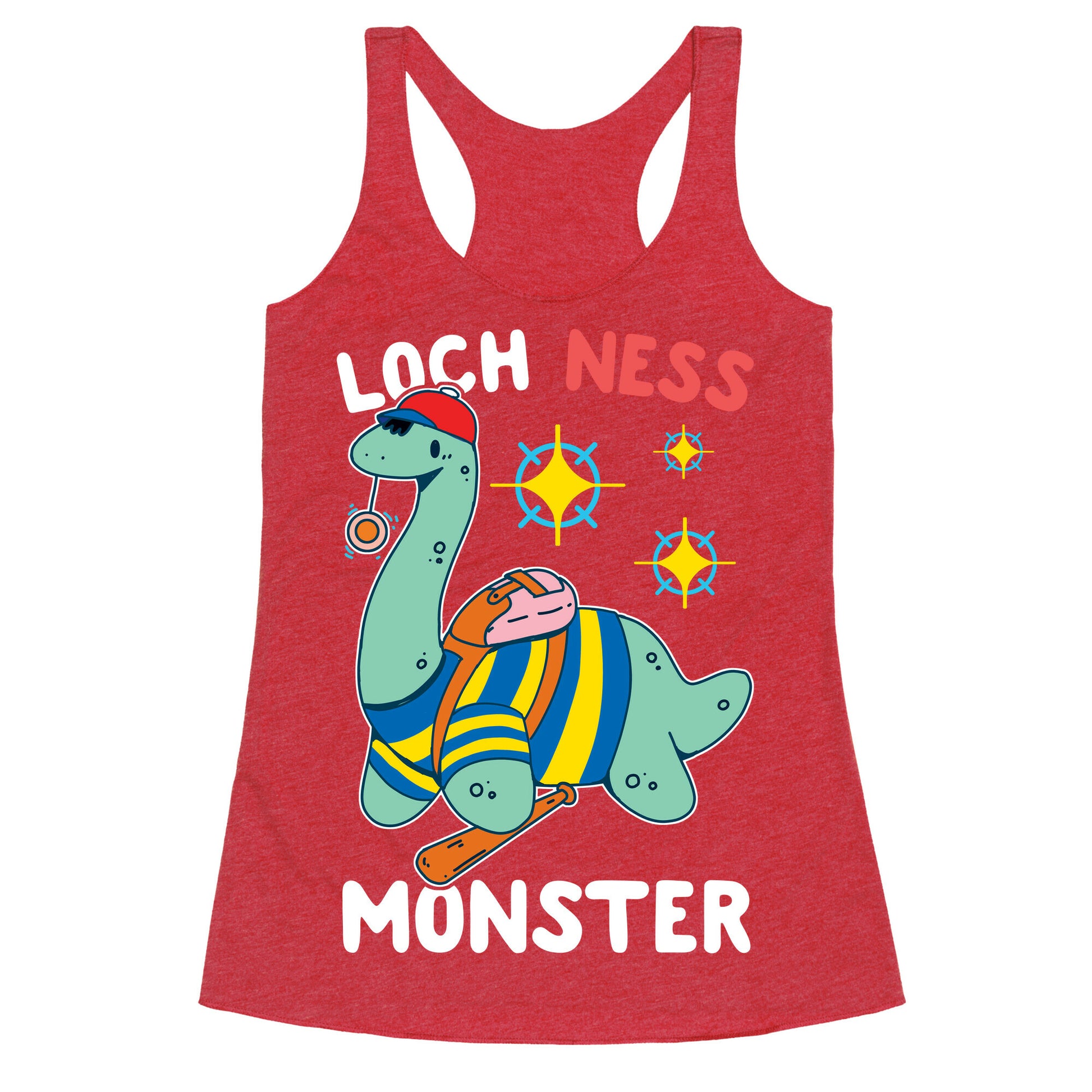 Loch NESS Monster Racerback Tank