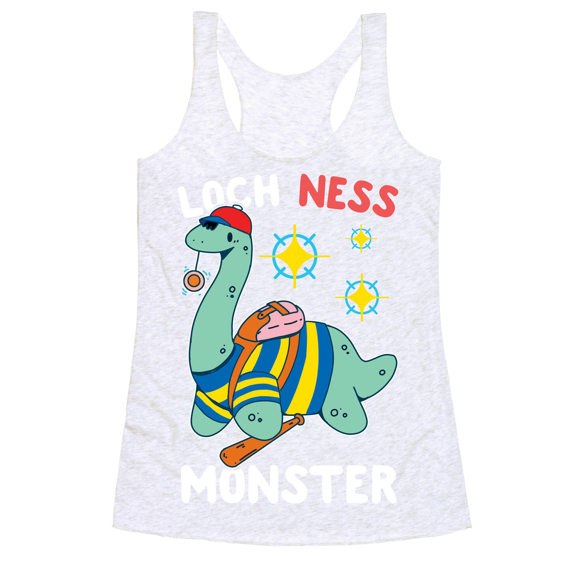 Loch NESS Monster Racerback Tank