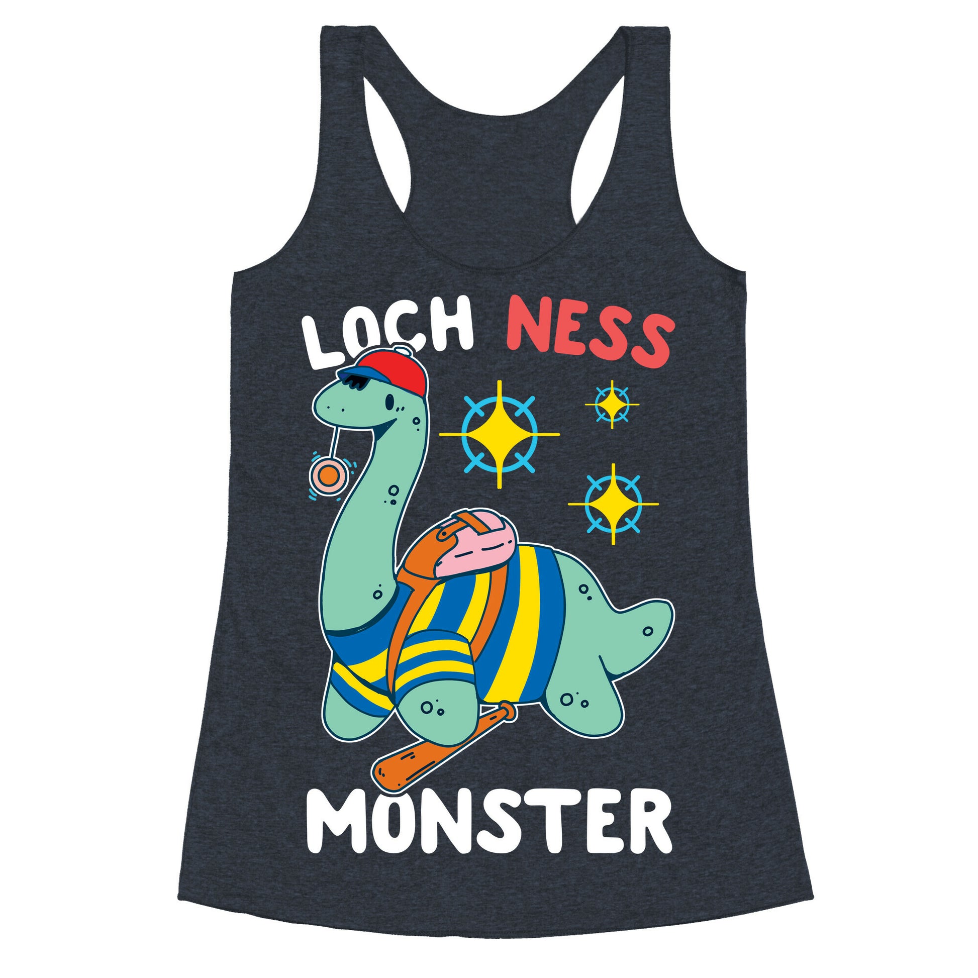 Loch NESS Monster Racerback Tank