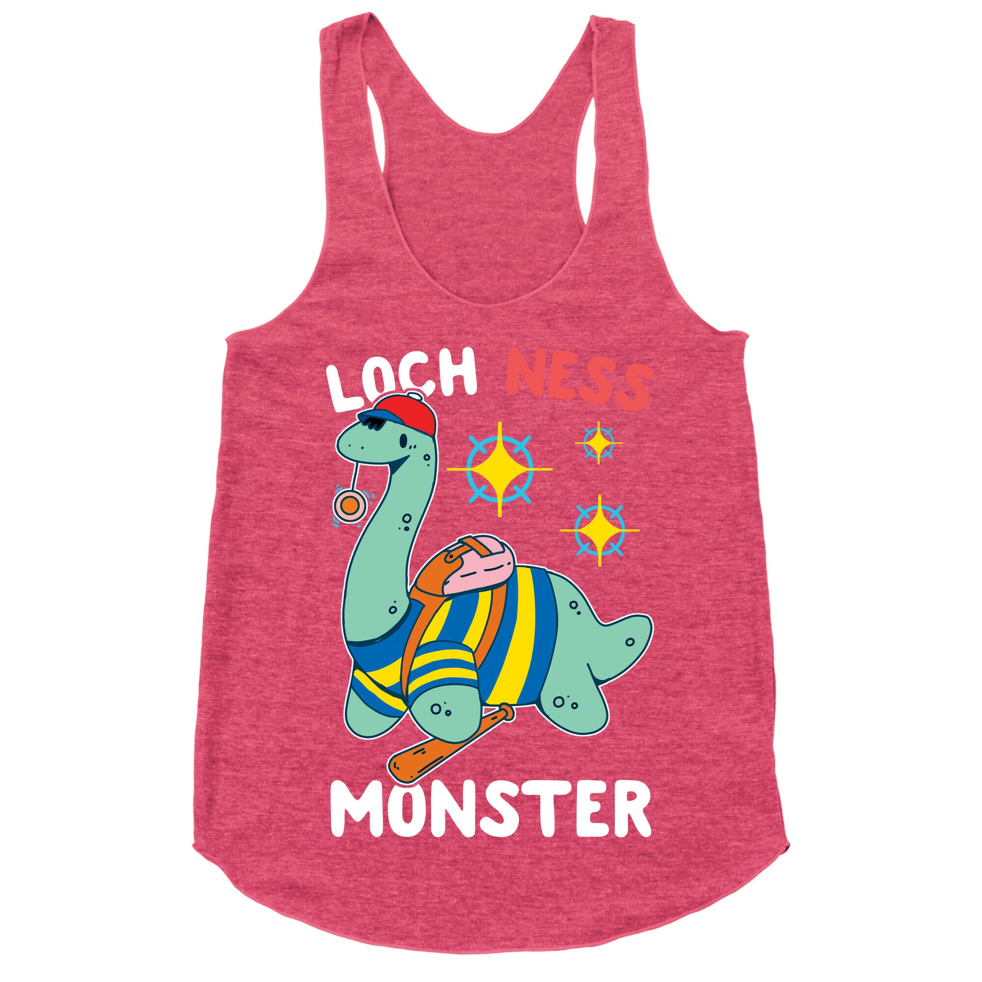 Loch NESS Monster Racerback Tank