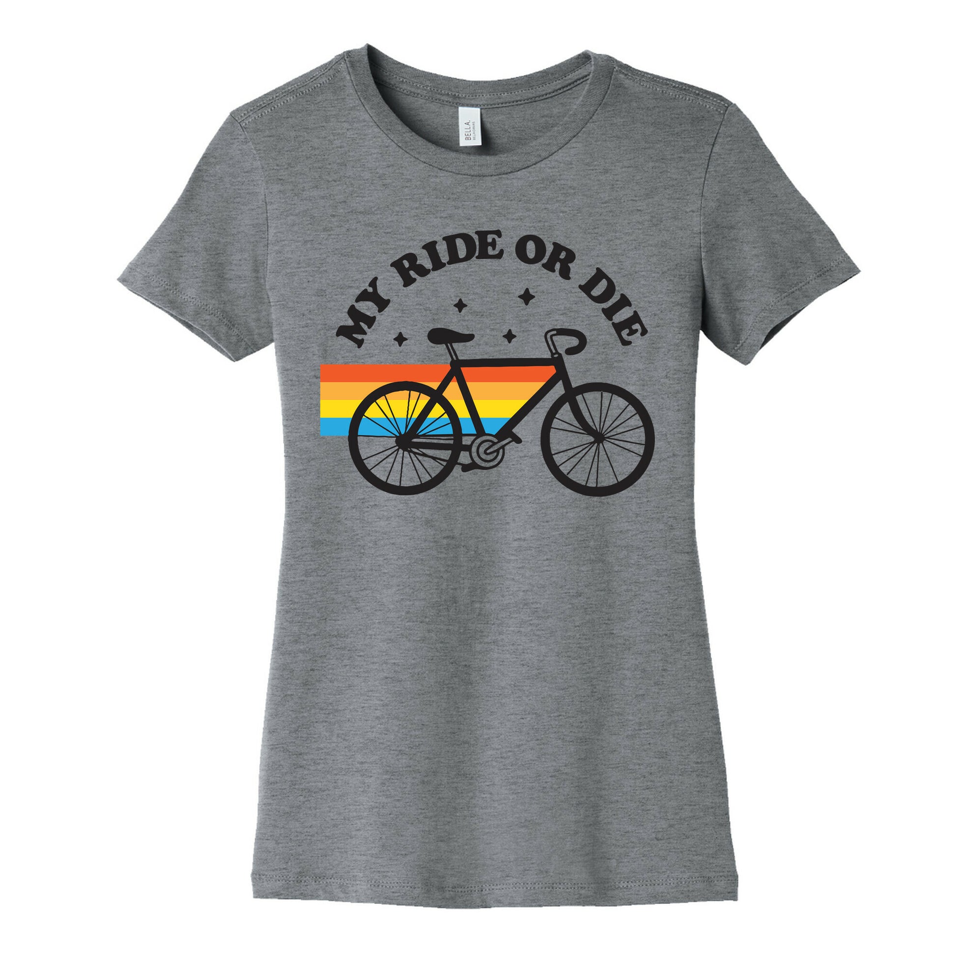 My Ride Or Die Bicycle Women's Cotton Tee