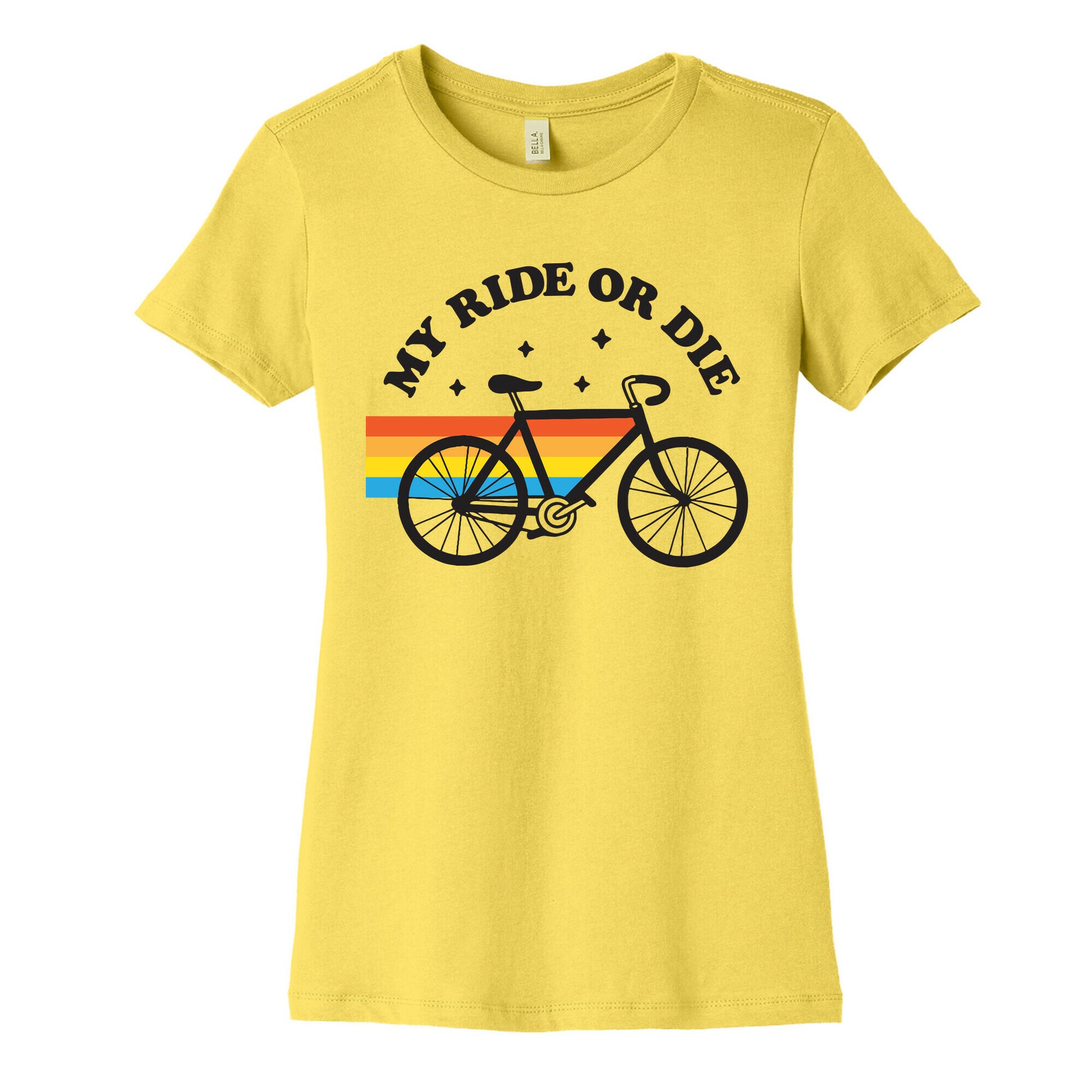 My Ride Or Die Bicycle Women's Cotton Tee