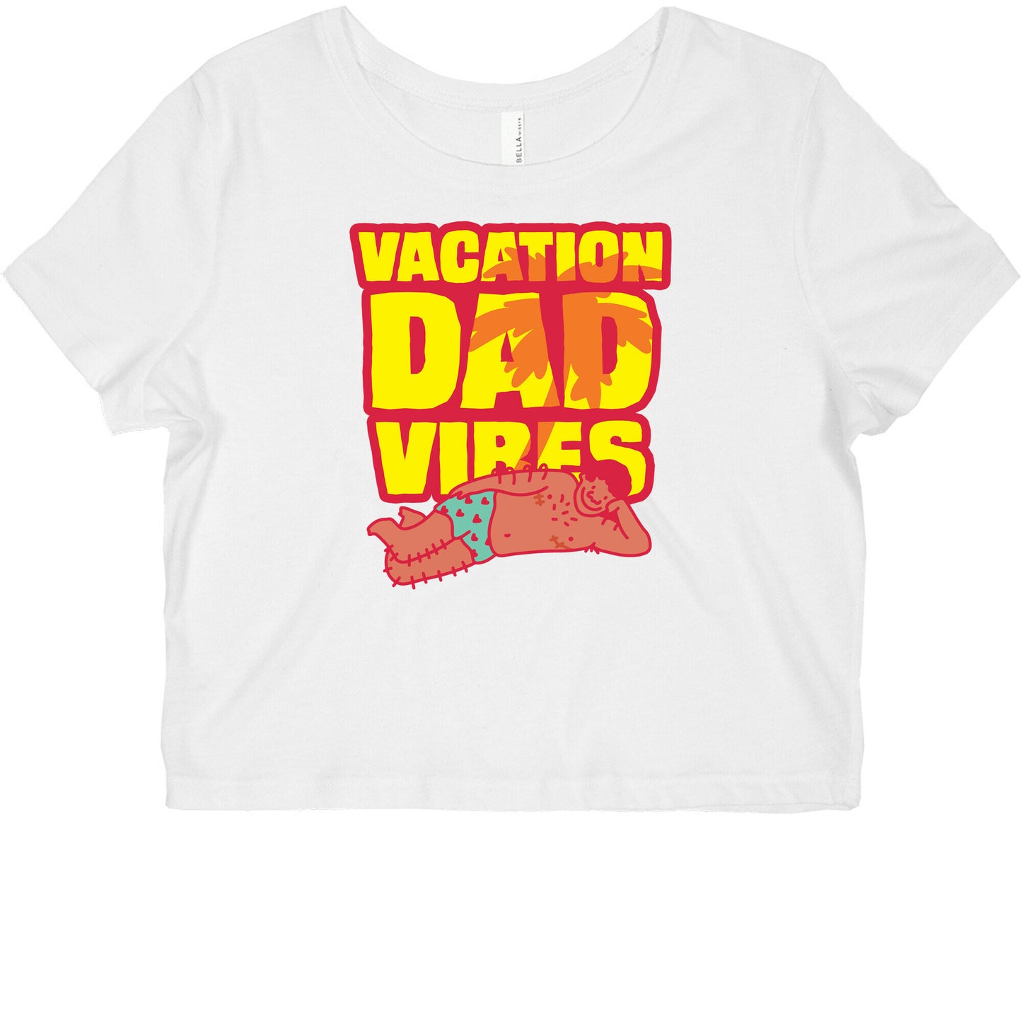 Vacation Dad Vibes Graphic Baby Tee