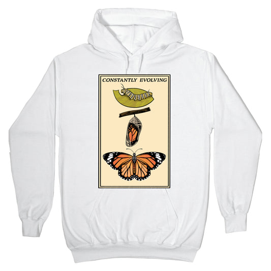 Constantly Evolving Monarch Butterfly Hoodie