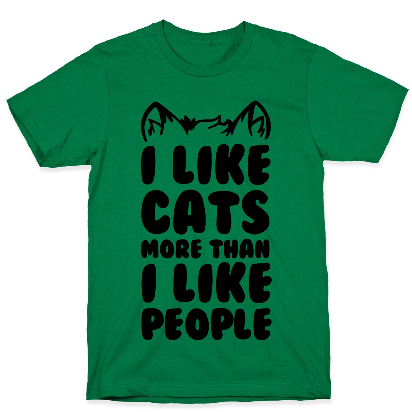 I Like Cats More Than I Like People T-Shirt