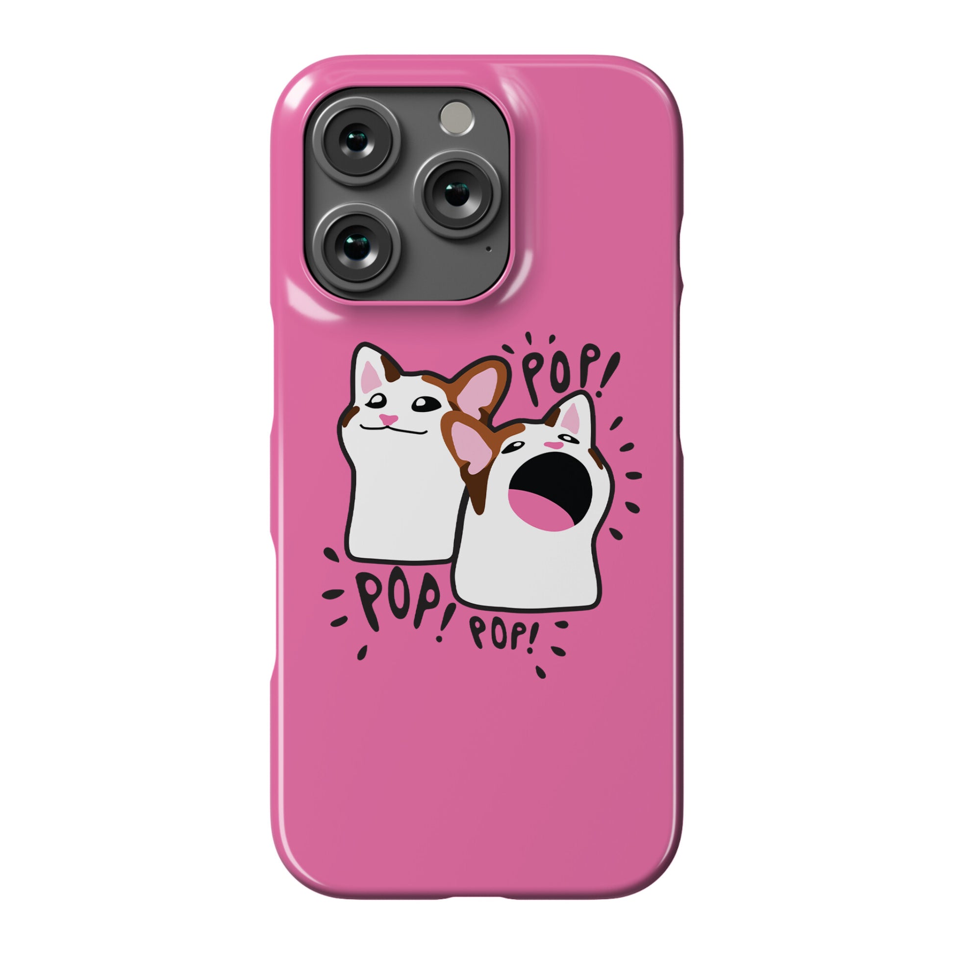Pop Cat Phone Case