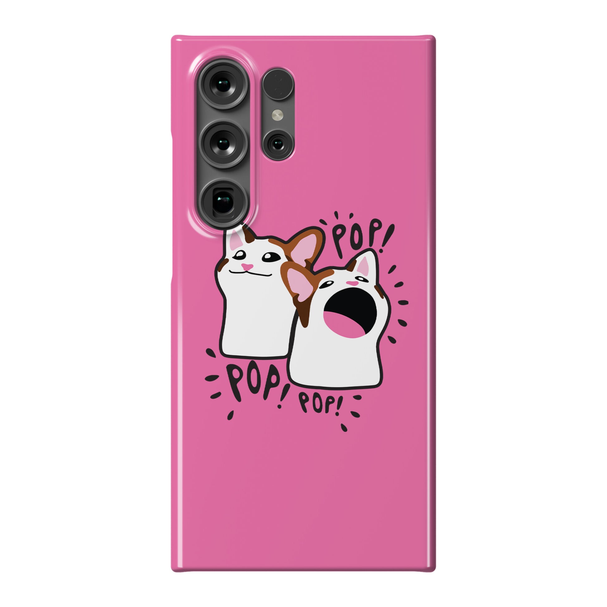Pop Cat Phone Case