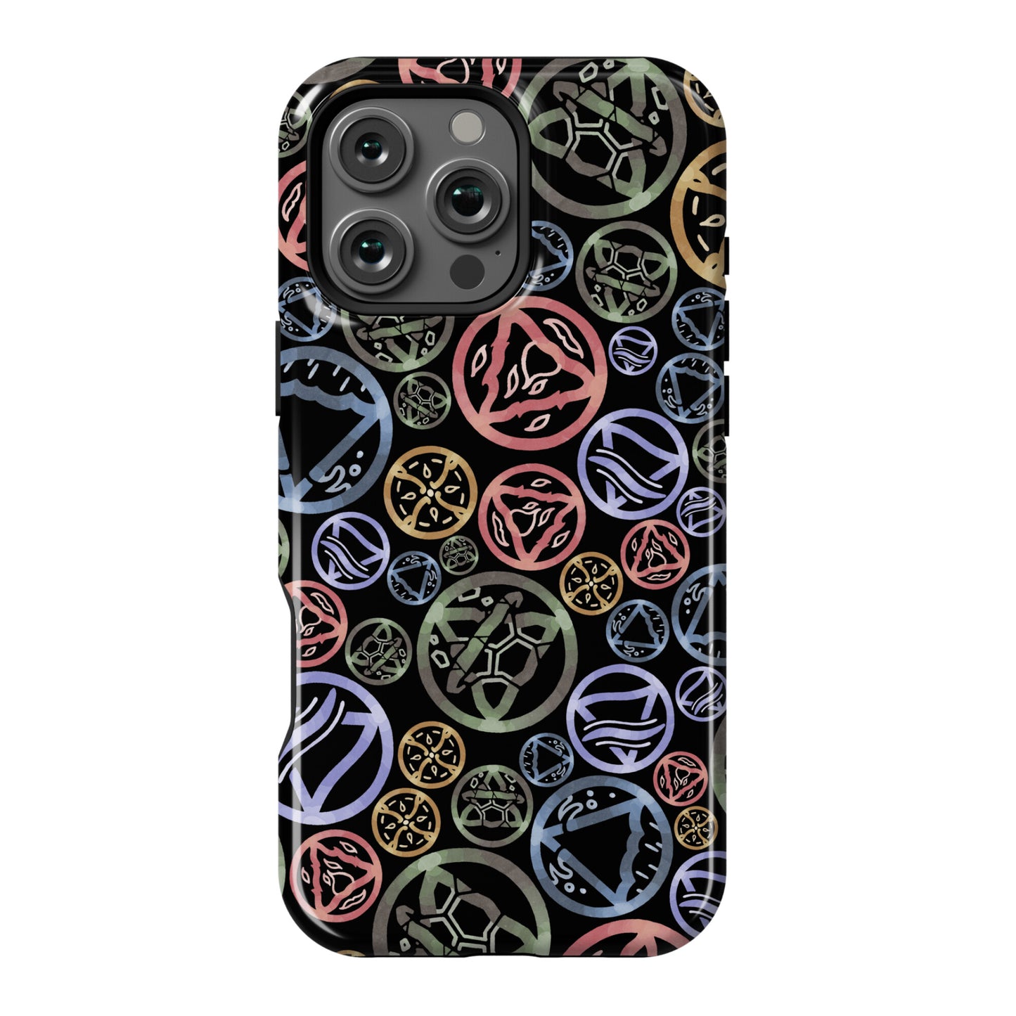 Witch's Elements Dark Pattern Phone Case