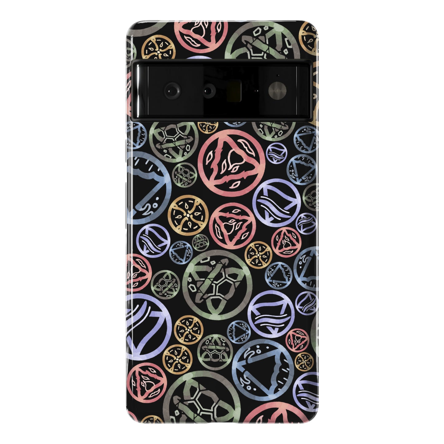 Witch's Elements Dark Pattern Phone Case