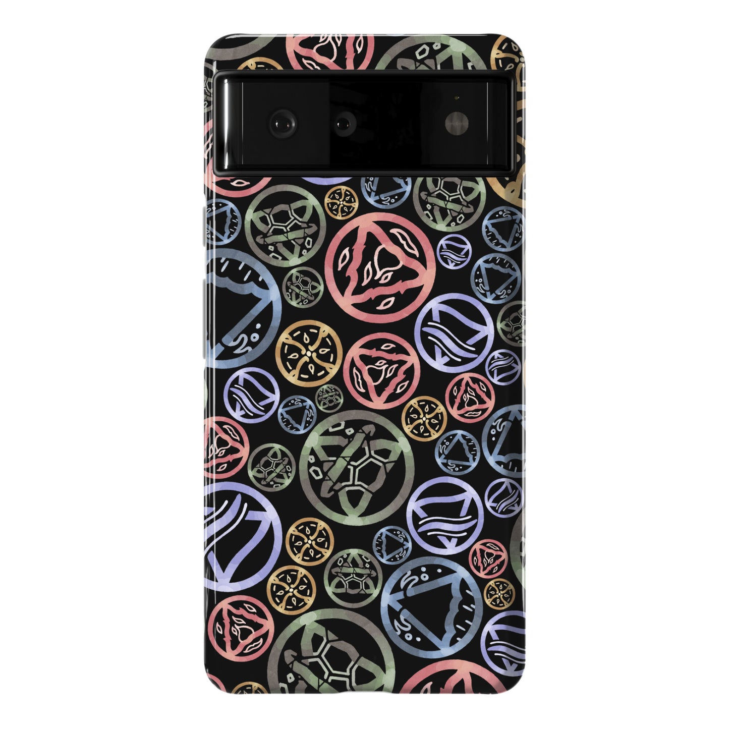 Witch's Elements Dark Pattern Phone Case