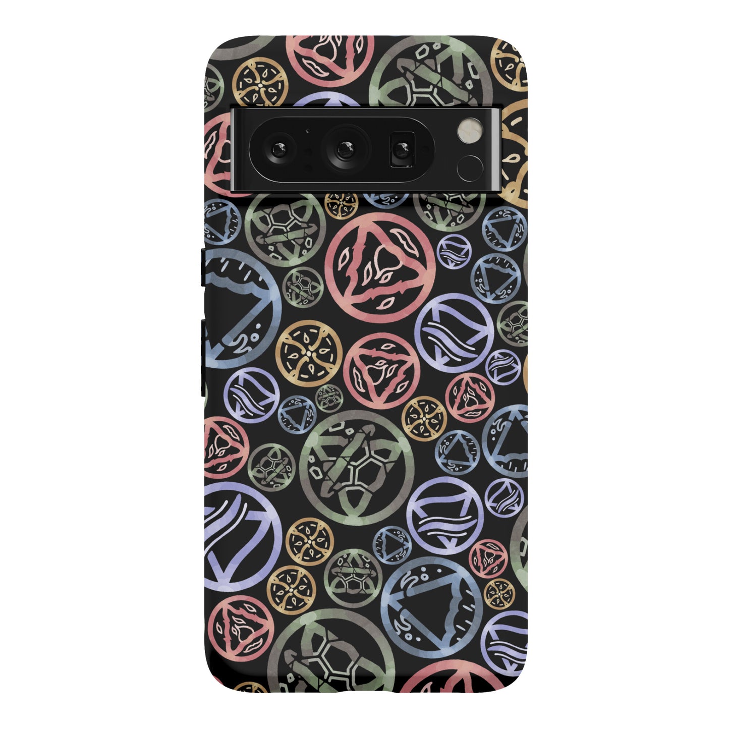 Witch's Elements Dark Pattern Phone Case