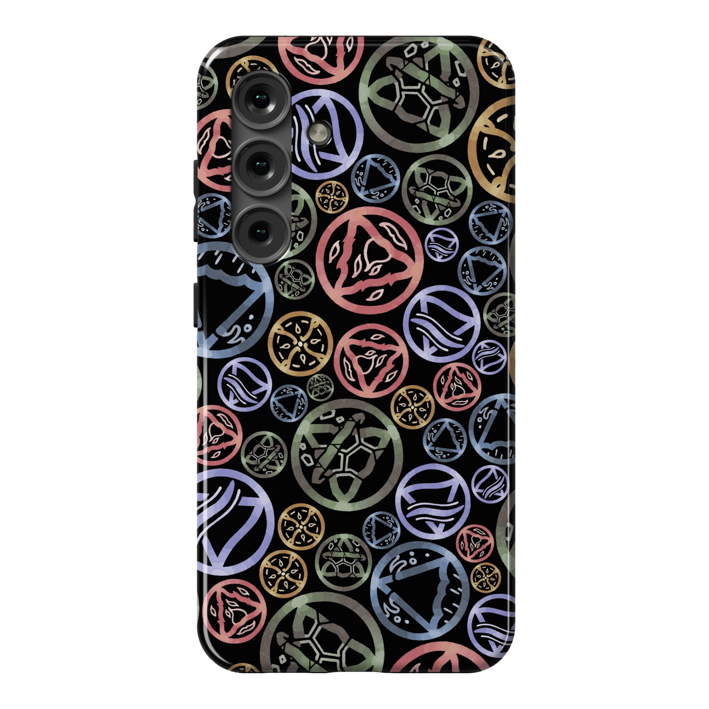 Witch's Elements Dark Pattern Phone Case