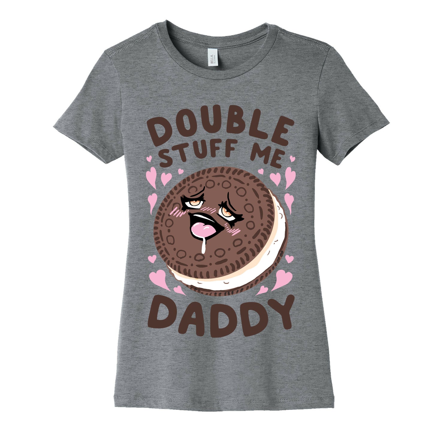 Double Stuff Me Daddy Women's Cotton Tee