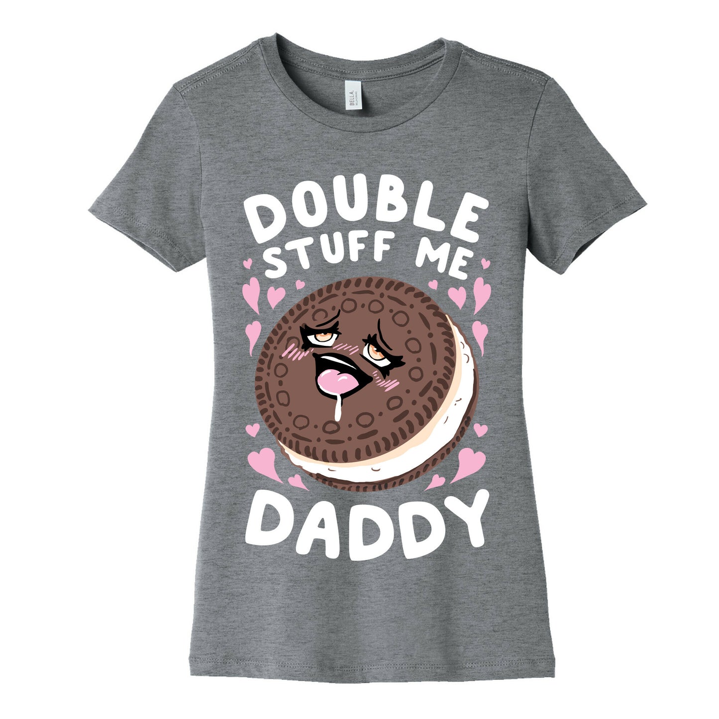 Double Stuff Me Daddy Women's Cotton Tee