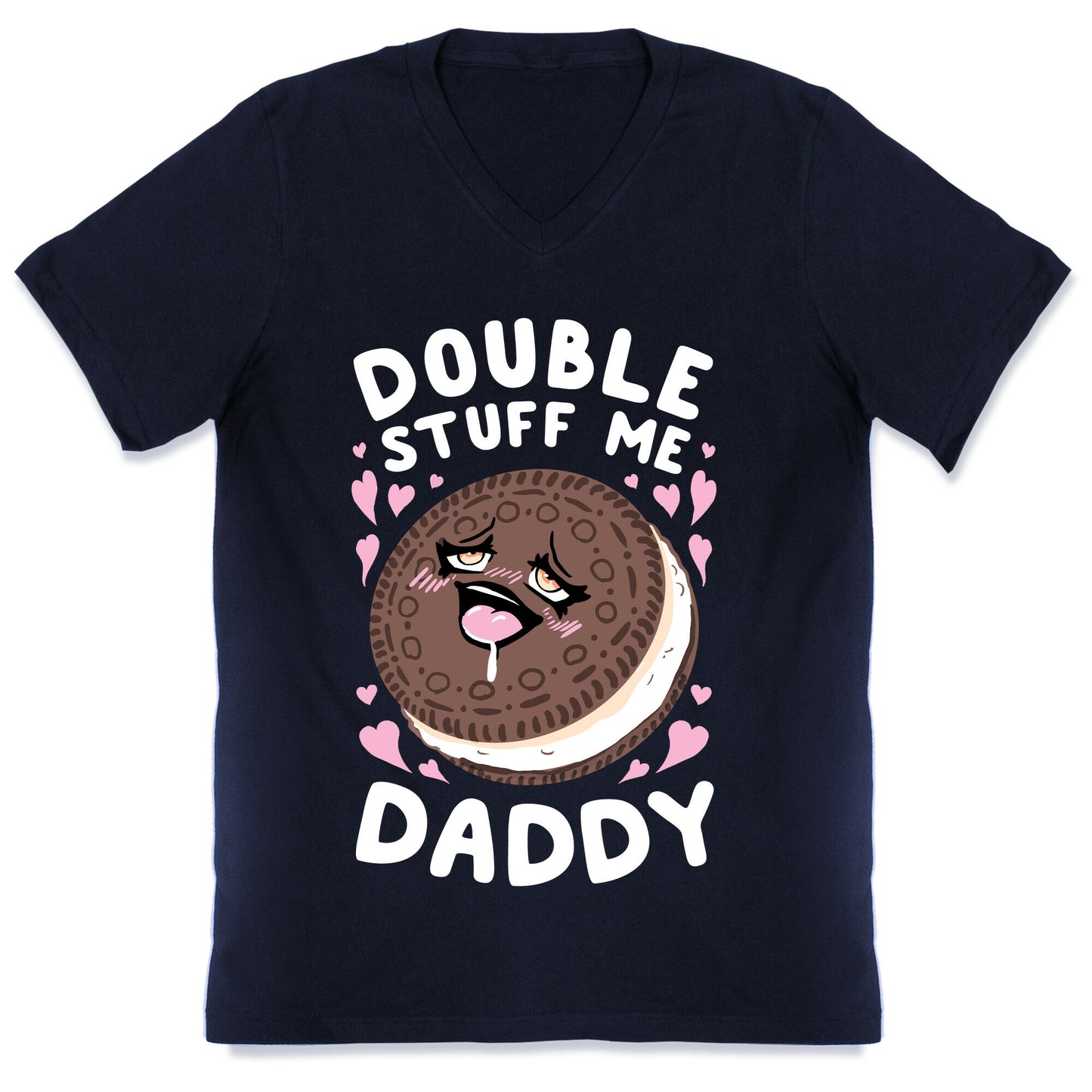 Double Stuff Me Daddy V-Neck