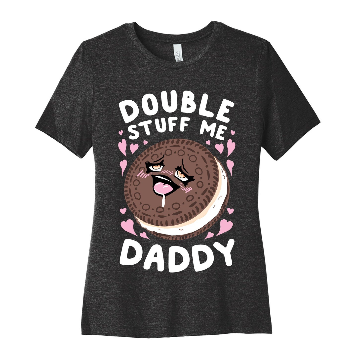 Double Stuff Me Daddy Women's Cotton Tee
