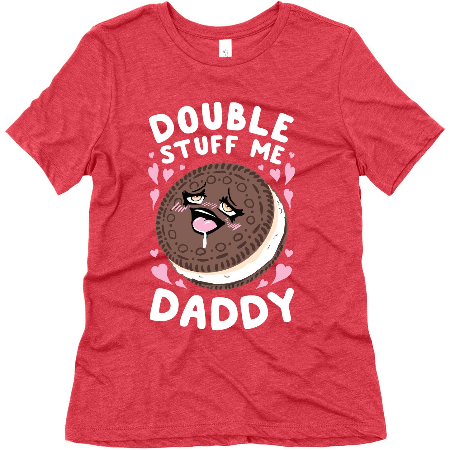 Double Stuff Me Daddy Women's Triblend Tee