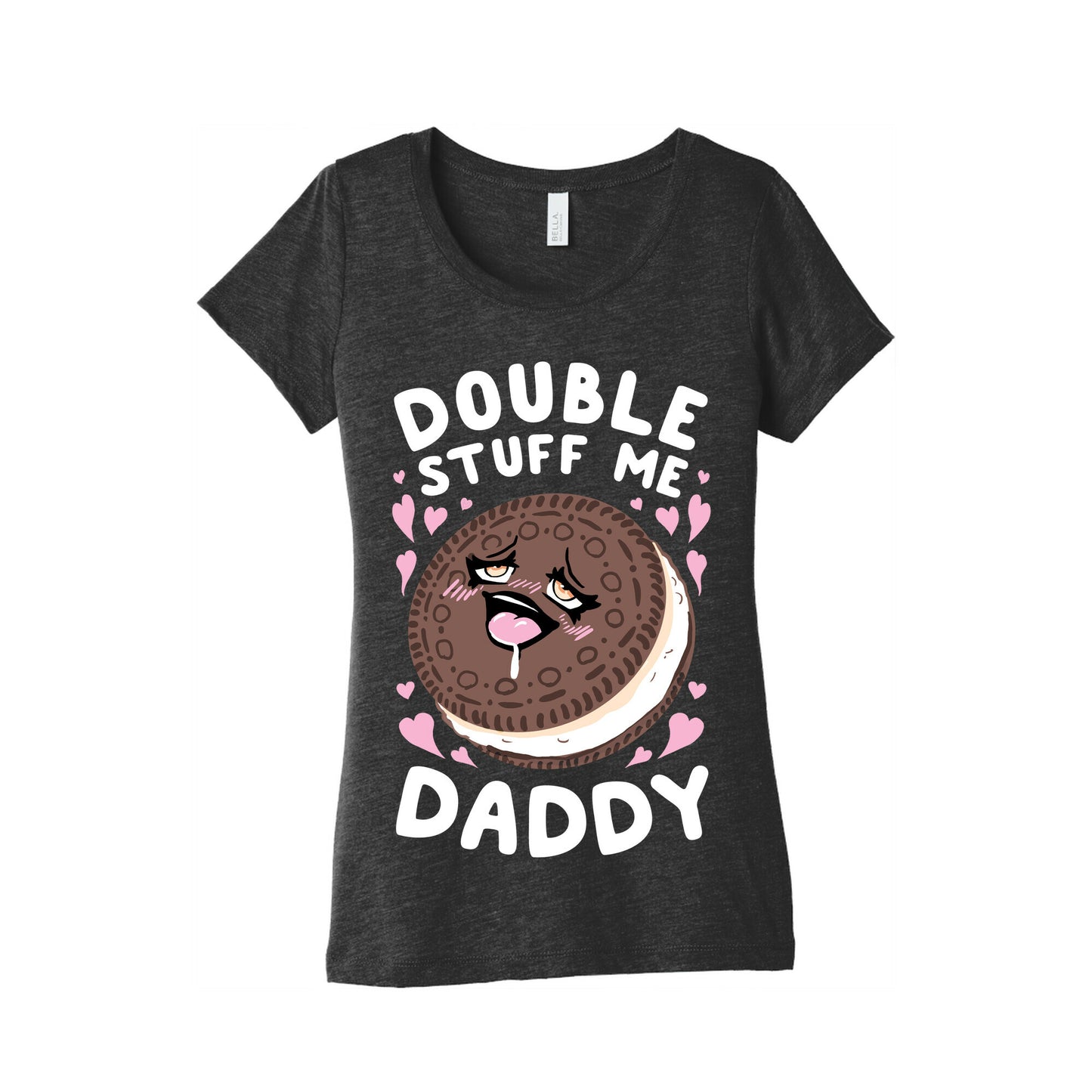Double Stuff Me Daddy Women's Triblend Tee