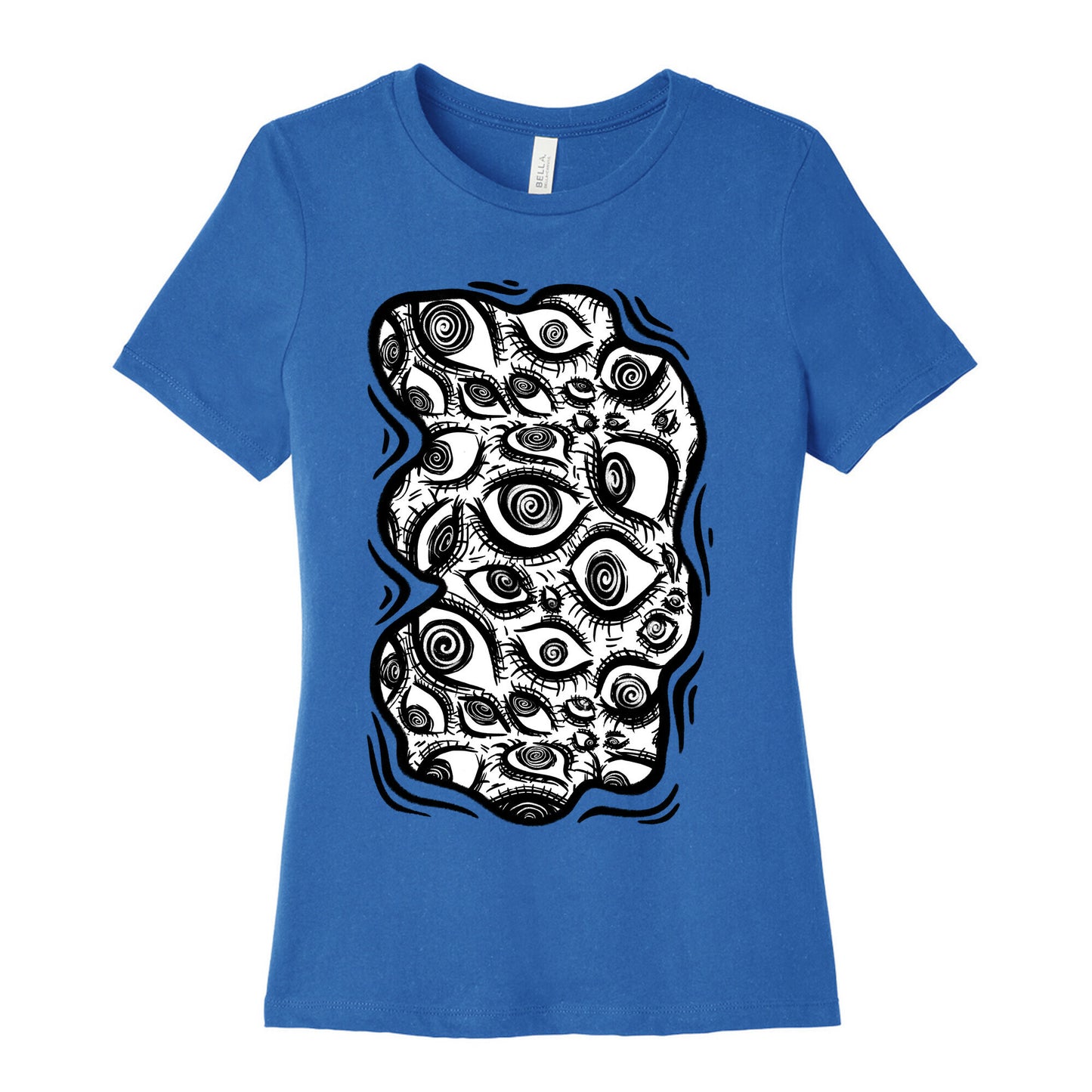 Sanpaku Eyes Tee White Women's Cotton Tee