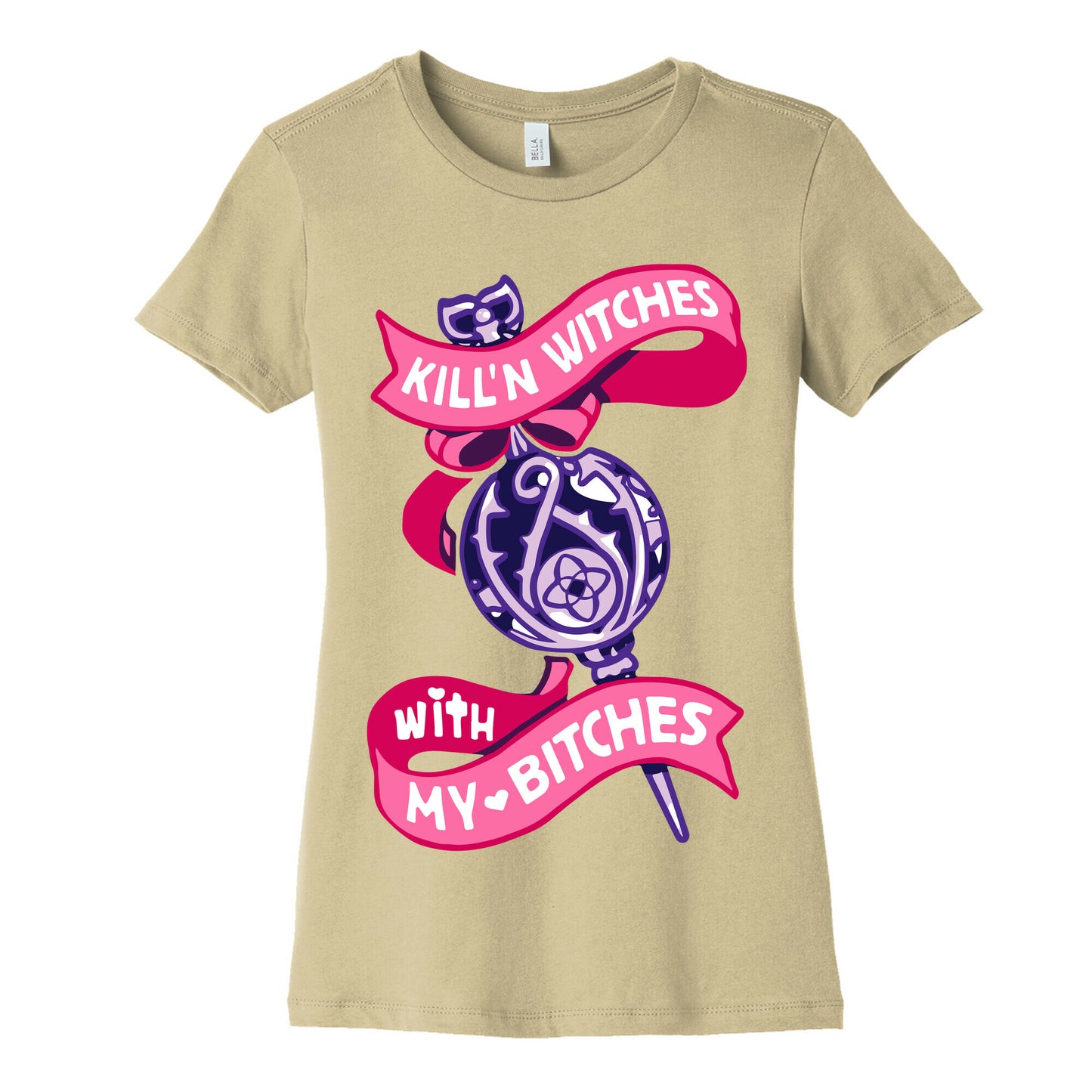 Kill'n Witches With My Bitches Women's Cotton Tee