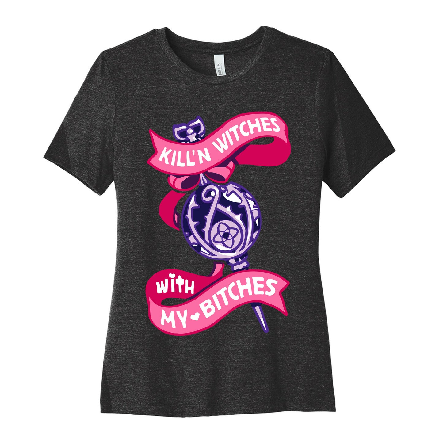 Kill'n Witches With My Bitches Women's Cotton Tee