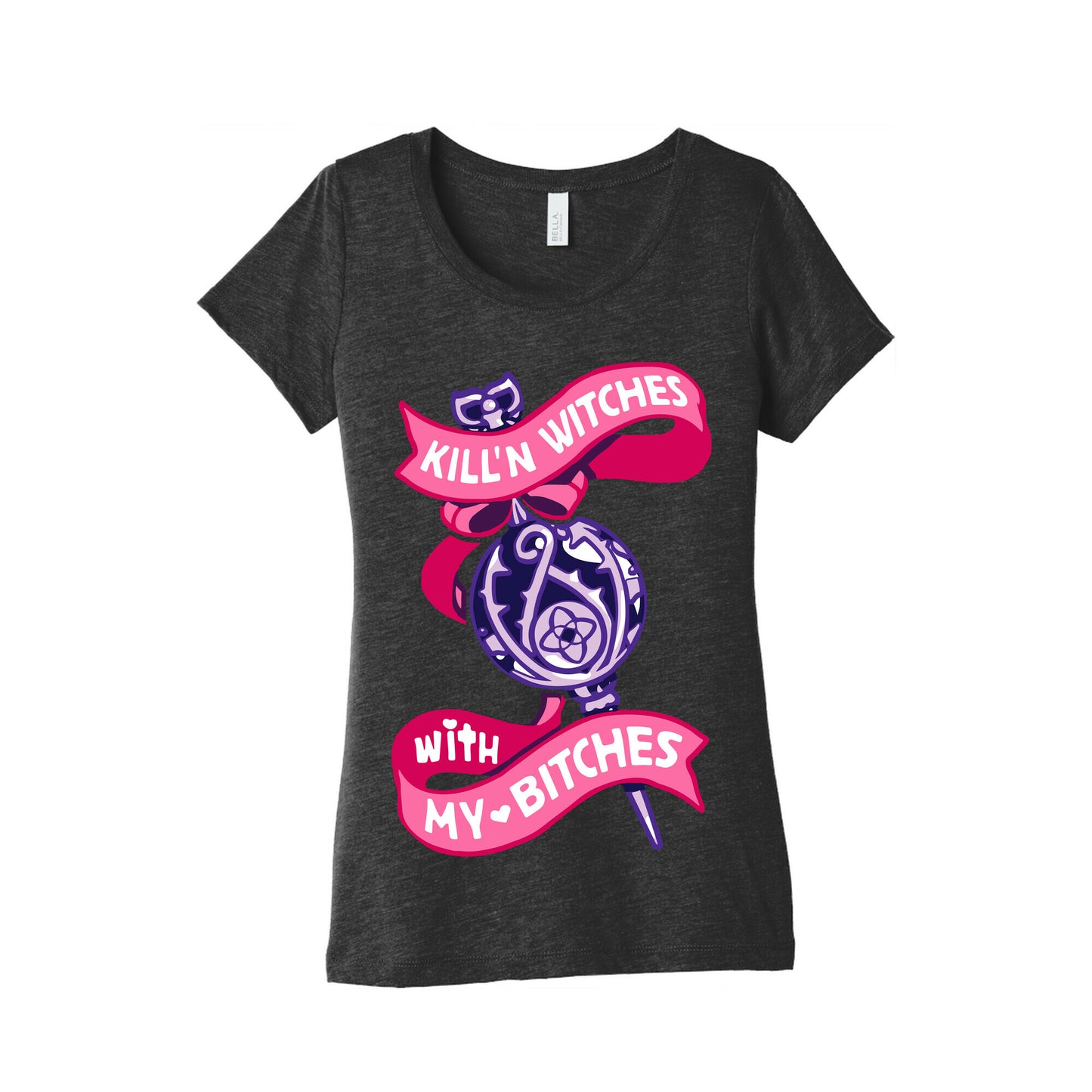 Kill'n Witches With My Bitches Women's Triblend Tee