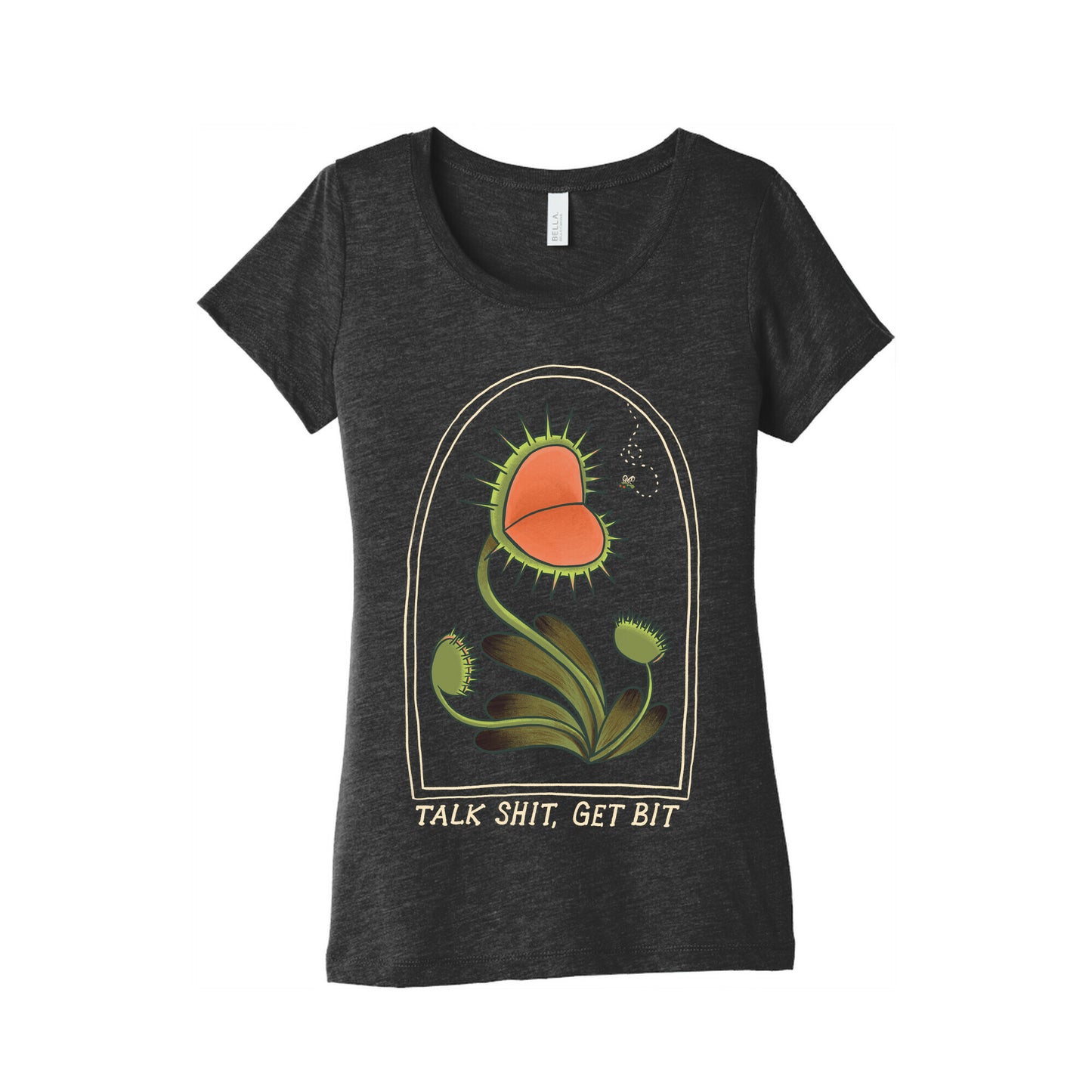 Talk Shit, Get Bit Venus Flytrap Women's Triblend Tee