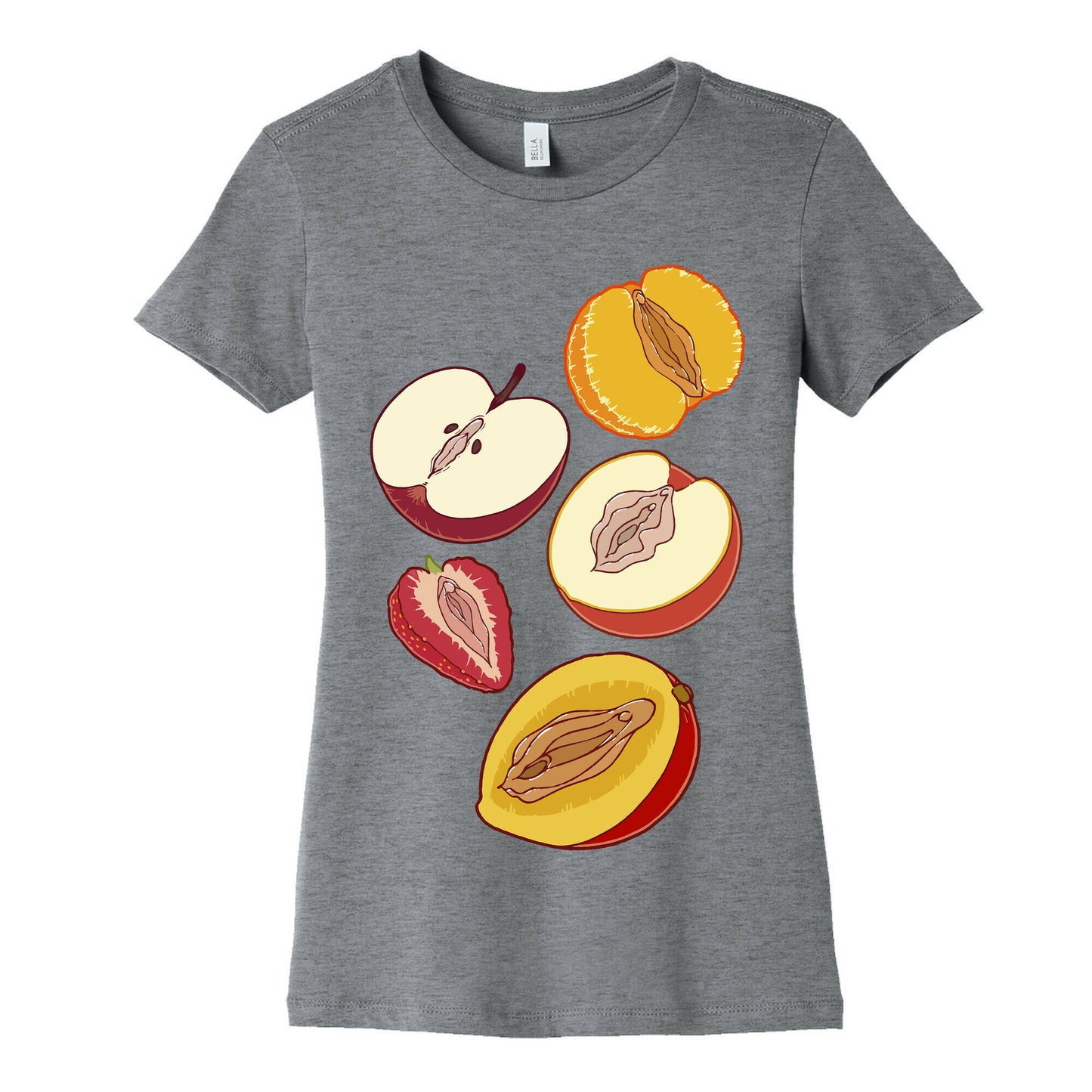 Fruity Vaginas Women's Cotton Tee