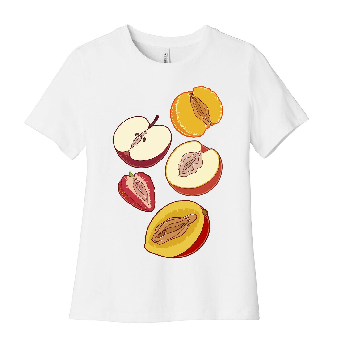 Fruity Vaginas Women's Cotton Tee