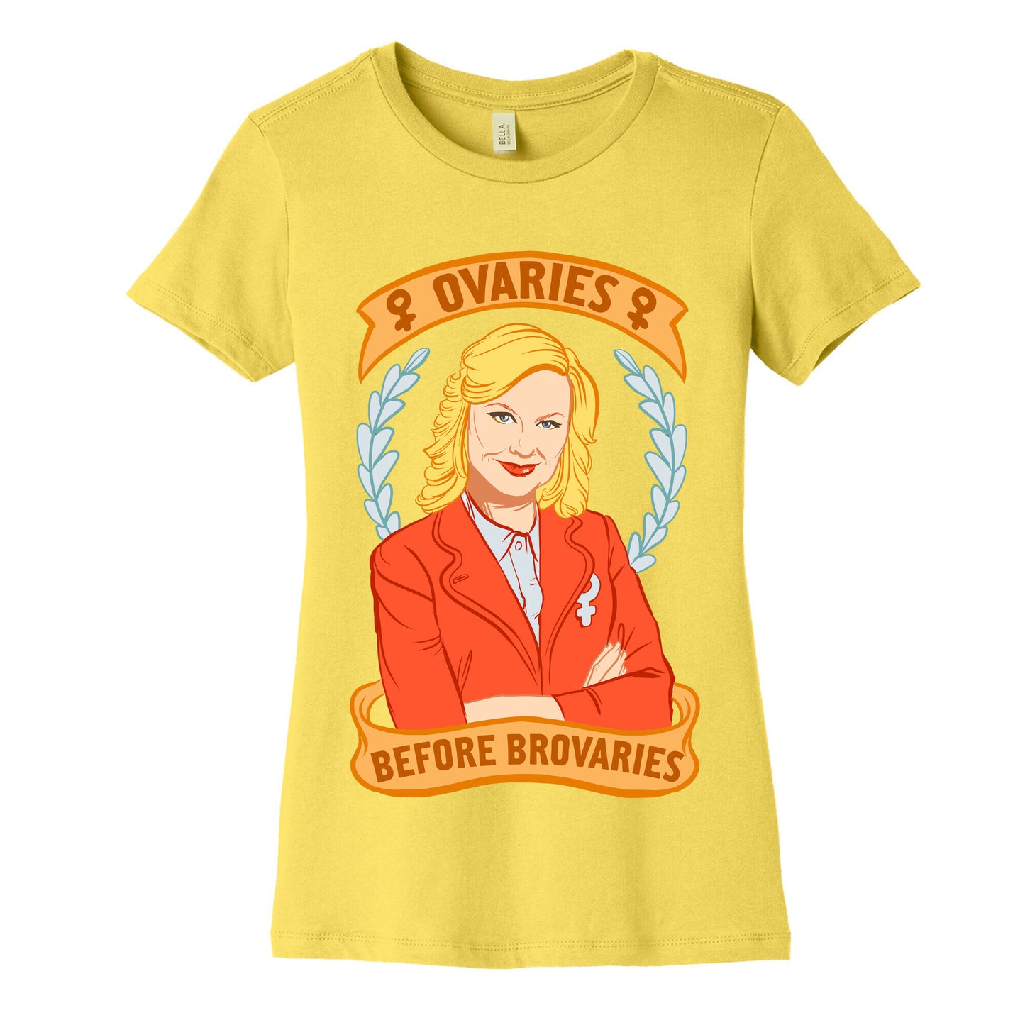 Ovaries Before Brovaries Women's Cotton Tee