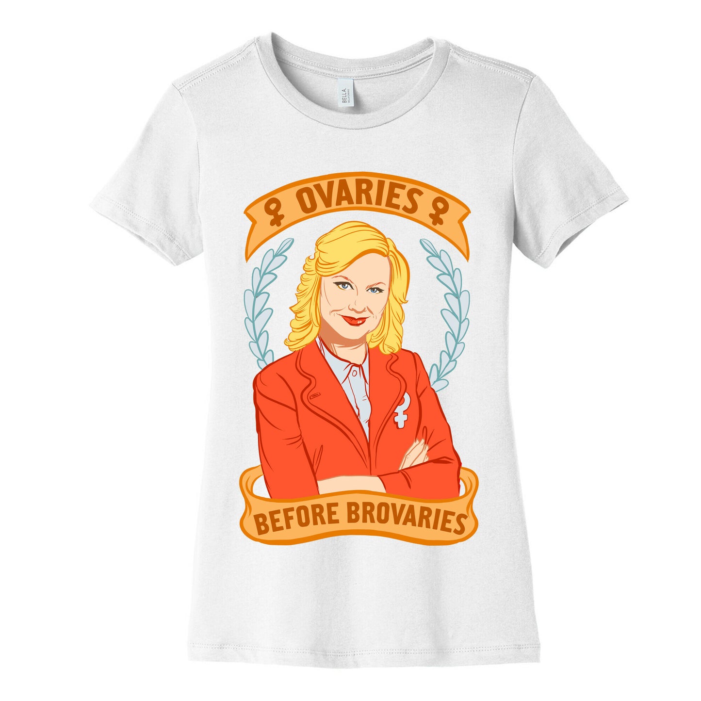 Ovaries Before Brovaries Women's Cotton Tee