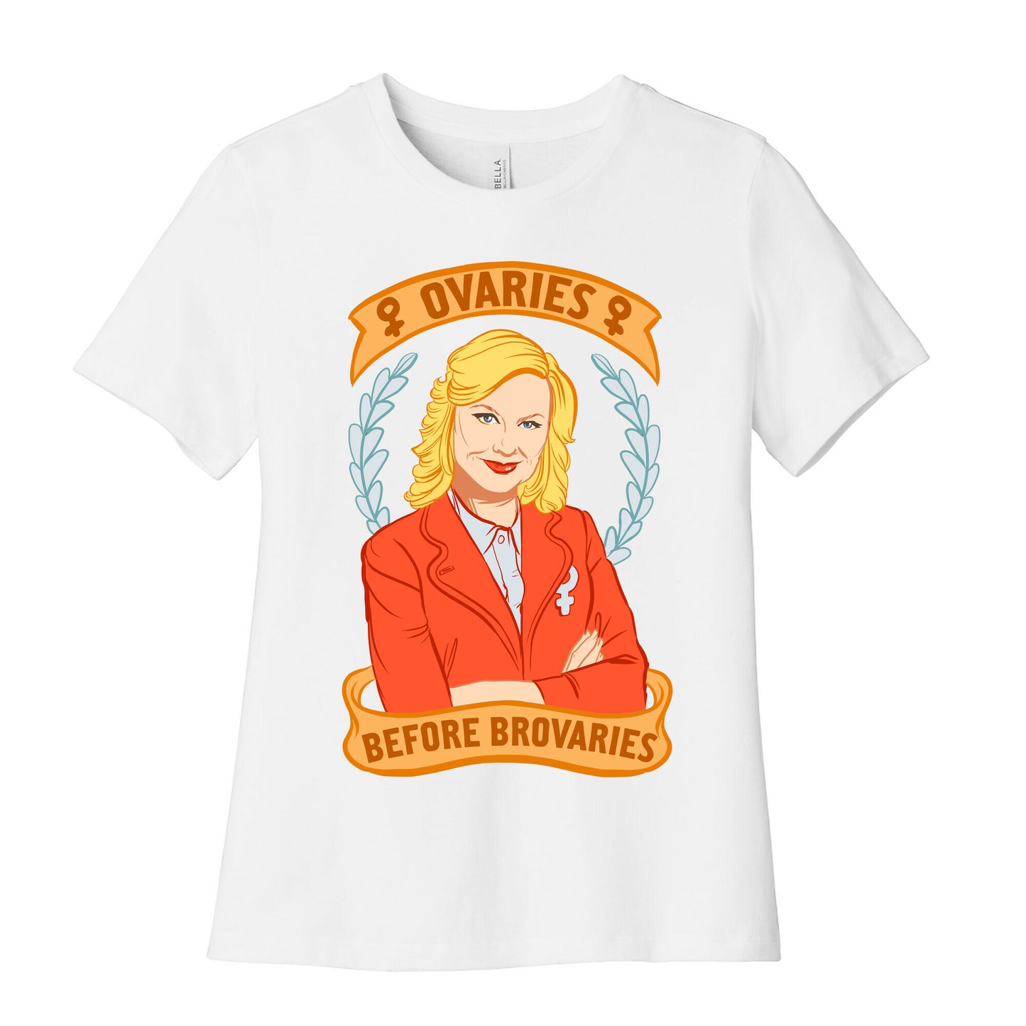 Ovaries Before Brovaries Women's Cotton Tee