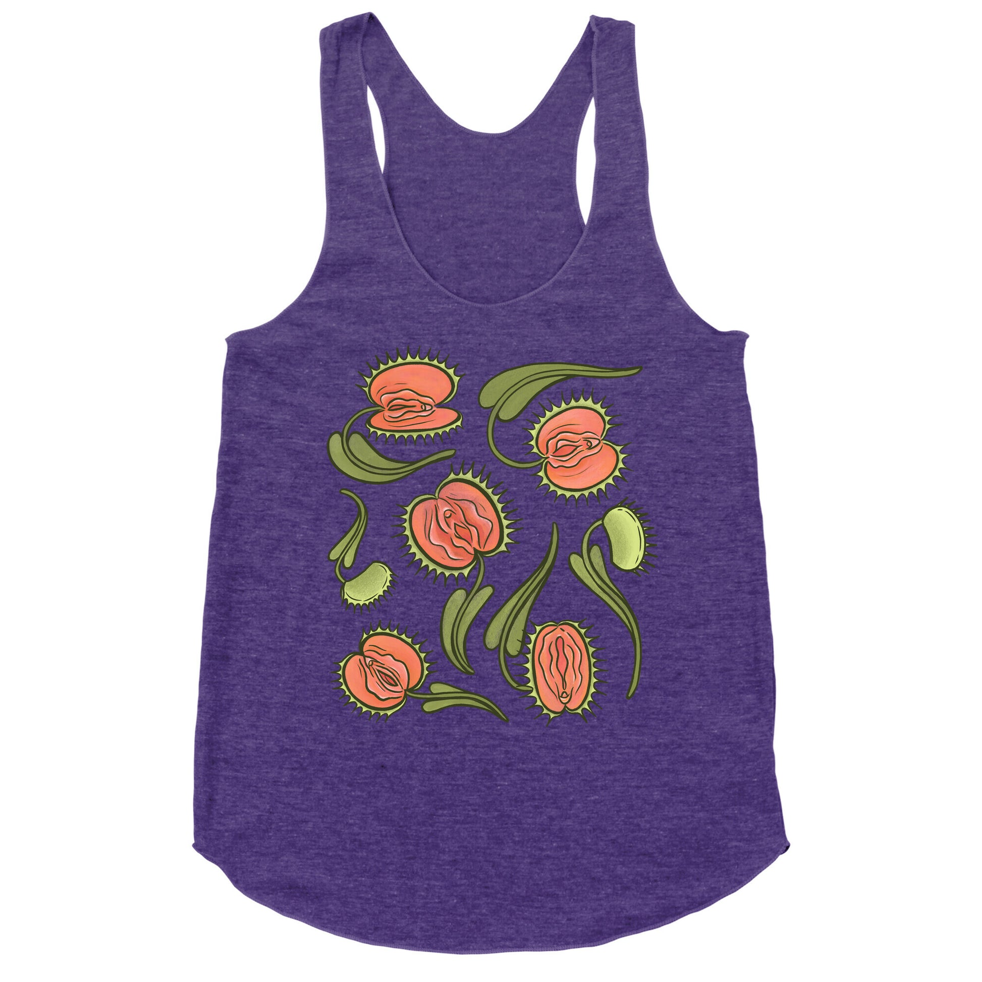 Venus Flytrap Vulvas Racerback Tank
