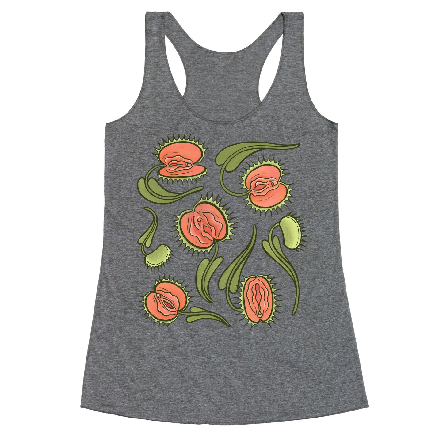 Venus Flytrap Vulvas Racerback Tank