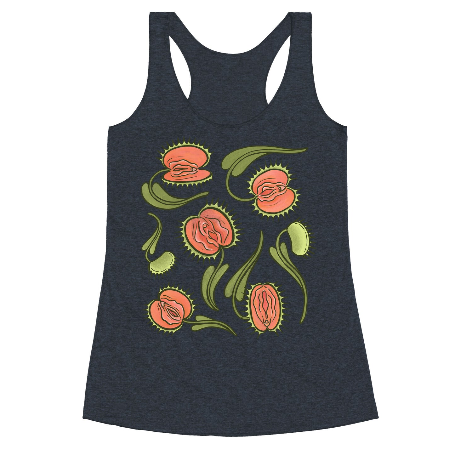 Venus Flytrap Vulvas Racerback Tank